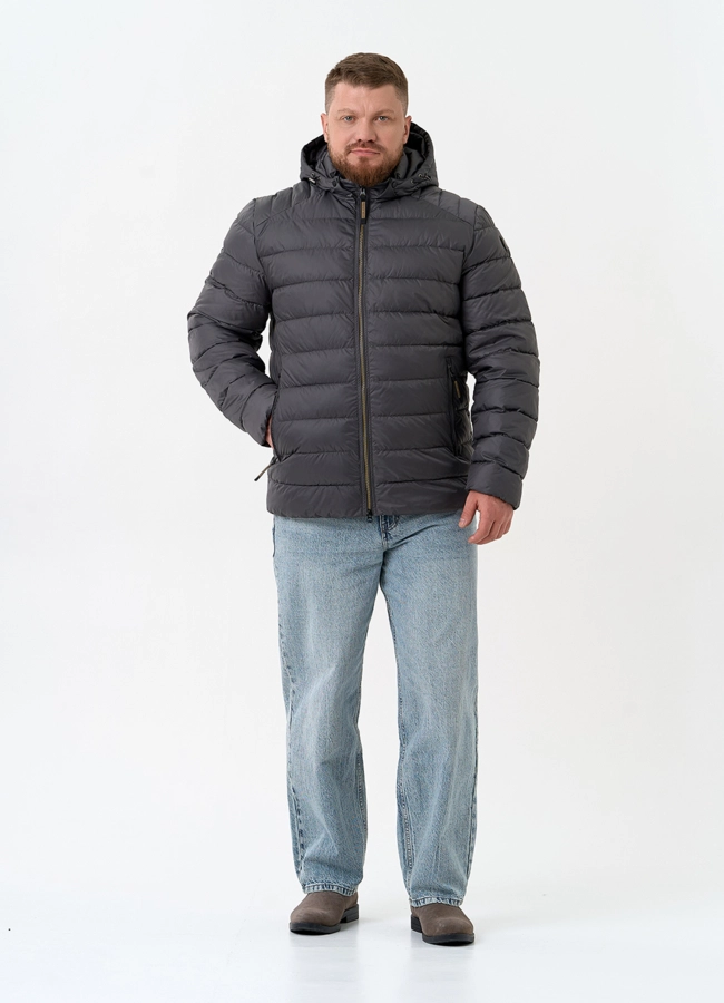 Куртка мужская с капюшоном модель № 32519 в рассрочку