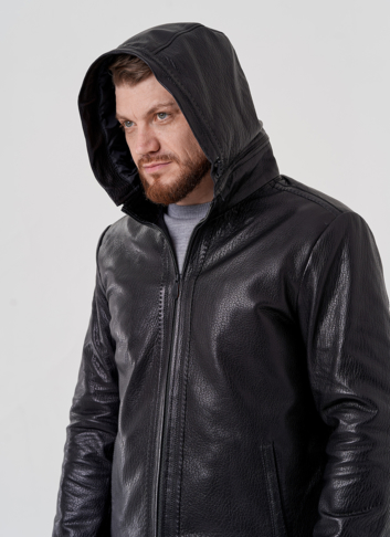 Мужская куртка из натуральной кожи 