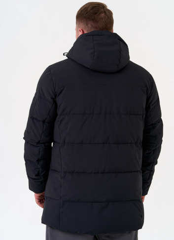 Мужской пуховик с капюшоном 